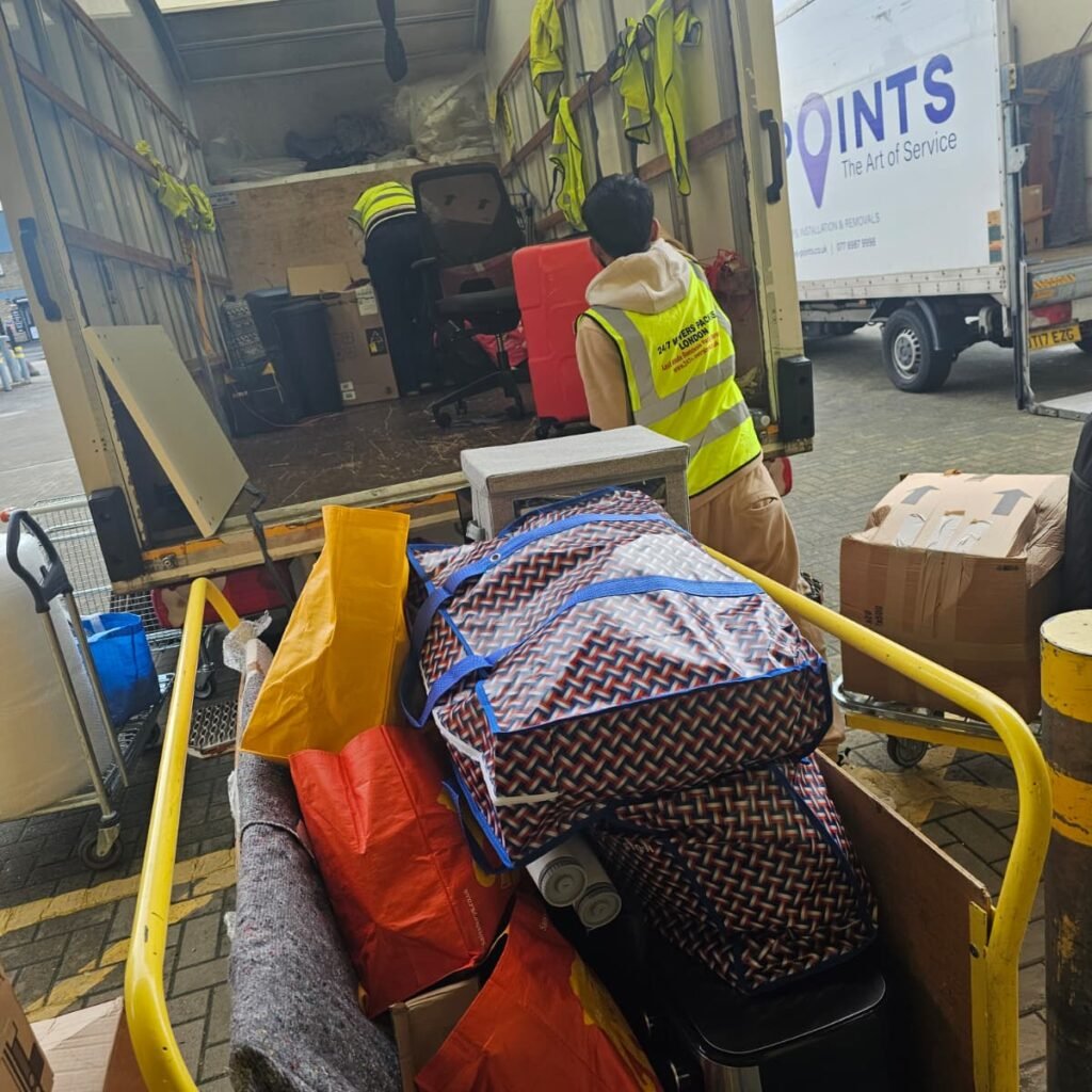 removals, packing and storage in London